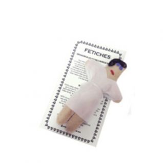 Muñeco Mujer Blanco Fetiche Vudu